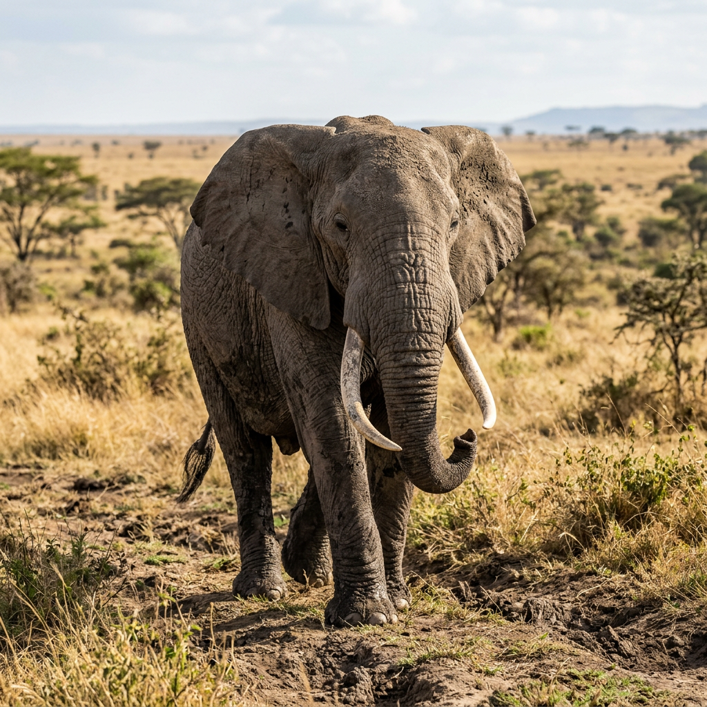 African elephant image from AnimalsXR collection